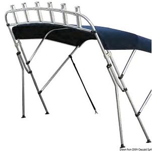 Стойка для удилищ, устанавливаемая на тенте (арт. 41.690.03)