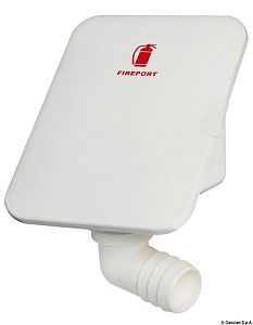 Люк пожаротушения врезной Fire Port с угловым штуцером 90° (арт. 17.683.01)