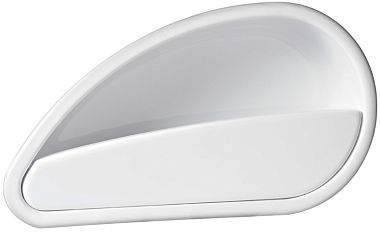 Боковой карман для предметов 520x280x105мм левый из белого пластика