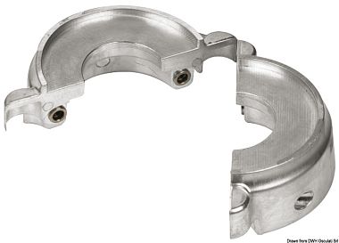 Алюминиевый кольцевой анод Volvo Penta 3888305/3888306 для приводов Saildrive SD 130/150 105x141x27 мм (арт. 43.532.10 / 3888305 / 3888306)