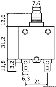 Kuoyuh 98 Series автоматический выключатель с защитой от воспламенения 10 A