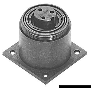Bulgin PX0757 Розетка 2-полюсная для наружного крепления 12 А 277 B