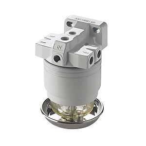 Фильтр-сепаратор для бензина Vetus CE/ABYC одиночный, 10 микрон, 120 л/час (арт. 320VTNEB)