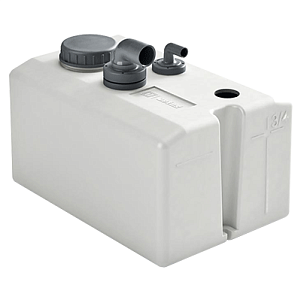 Пластиковая цистерна Vetus для сточных вод, с фитингами, 25 л (арт. BTANK25C)