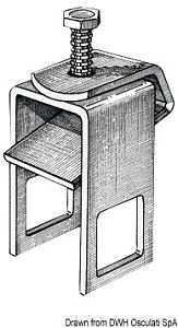 Кронштейн для ролика 40х60 мм