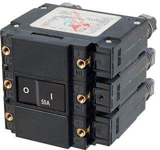 C-Серия автомат - трехполюсный 50A AC (плоский переключатель) (арт. 7565)