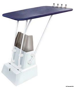 Профессиональный T-образный козырек Heavy Duty из окрашенного алюминия 2000х1400х2050 мм, белый/синий (арт. 48.193.01)