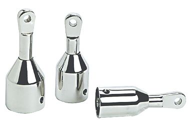 Зажимная крышка AISI316 для монтажа на трубе диаметром 22 мм