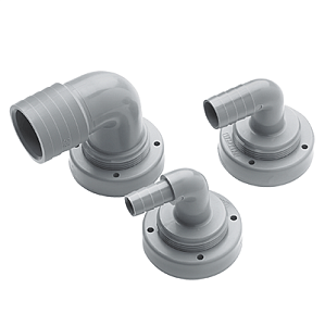 Соединительный патрубок Vetus к шлангу Ø 13мм, угловой 90°, для жестких цистерн (арт. RT13B)