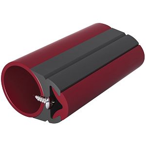 Брус виниловый Vetus V-quipment ROND темно-серый, Ø42х48мм, без вставки, бухта 30м (арт. ROND4248L)