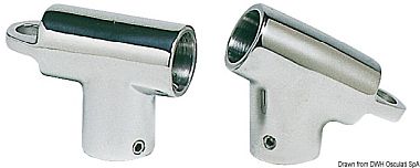 Поручень Т-образный 60° проушина 22 мм (арт. 41.107.00)