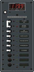 Панель выключателей переменного тока основная группа + 8 позиций (арт. 8406)