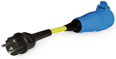 Адаптер Vetus CEE-Schuko/EURO, 16A, длина кабеля 0,3м (арт. EOADAP)