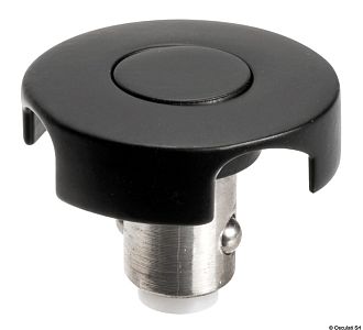 Съемная часть Rapid Lock System черная из нержавеющей стали