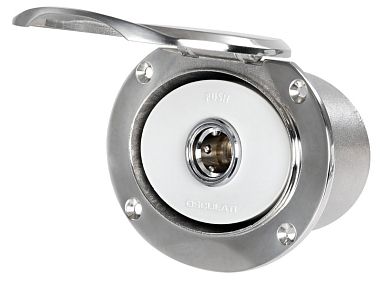 Быстроразъемный штуцер для приема воды Elissa врезка 90 x 70 мм