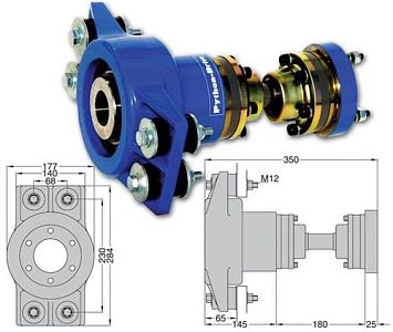 ШРУС Python Drive P110-T комплект для вала 35/50 мм (арт. P110-T)