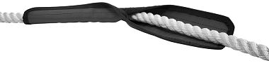 Протектор троса чёрный Cordura Chafe из ткани кордура 600 мм для тросов 12 - 16 мм