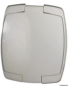 Сменная дверца для ручной помпы 130x110мм из серого пластика для 15.262.25