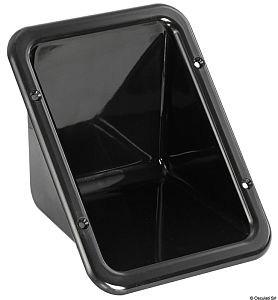 Встраиваемый бокс для заливной горловины 182x136мм из черного полиамида