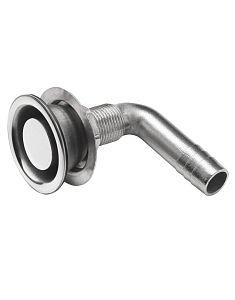 Вентиляционный ниппель Vetus V-quipment для шланга Ø16мм, угловой, плоский (арт. ST05HS)