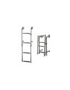 Трап транцевый из нержавеющей стали Vetus V-quipment 905x228мм 4 ступеньки (арт. SLF4A)