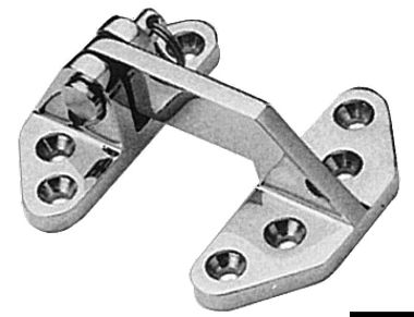 Петля из нержавеющей стали со съемным штифтом для люков и моторных отсеков 88x73 мм (арт. 38.198.02)