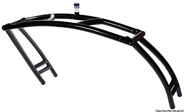 Вышка для вейкбординга из алюминия чёрная Monster Tower MTK SOT-407 (арт. 48.411.02 / SOT407)