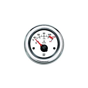 Индикатор температуры охлаждающей жидкости белый 12/24В (арт. TEMPW)