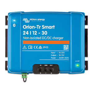 Преобразователь напряжения Victron Energy Orion-Tr Smart 24/24-17A (400W) Non-isolated DC-DC charger (арт. ORI242440140 / 14.277.47)
