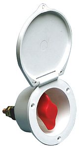 Heavy Duty Прерыватель массы врезного монтажа 280/2500 А, белый (арт. 14.385.50)