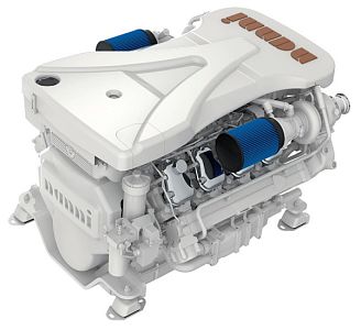 Судовой двигатель Nanni N16.900 CR3 ZF665 A/1.971:1