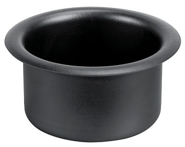 Чёрный держатель для стаканов и банок из нержавеющей стали