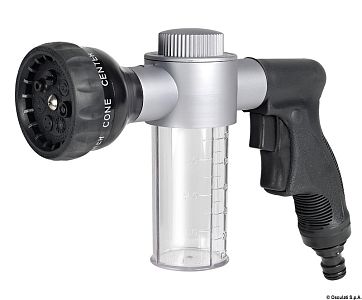 Пистолет-распылитель для мытья с 7 различными типами струи