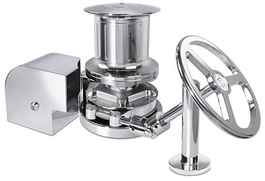 Якорная лебедка Quick XR7, 230/400В, 4000Вт, с барабаном, для цепи 14мм (арт. FSXR740TRD4NA00)