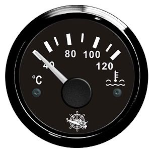 Указатель температуры воды 40/120°, черный/черный (арт. 27.320.08)