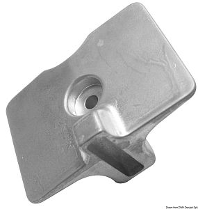 Цинковый анод-пластина Yamaha 6AH45251 для моторов 15-20 л.с. 80x59 мм (арт. 43.276.00 / 6AH45251)