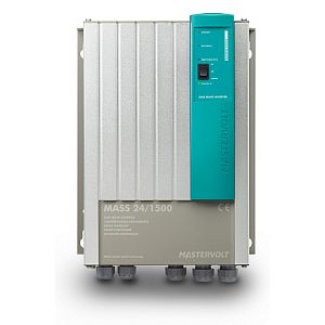 Инвертор с синусоидальным выходом Mastervolt Mass Sine 24/1500, 24/230 В, 1200-2900 Вт, 340x261x130 мм, IP23 (арт. 24021500)