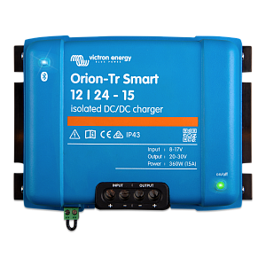 Преобразователь напряжения Victron Energy Orion-Tr Smart 12/24-15(360W) Isolated DC-DC charger (арт. ORI122436120 / 14.277.06)
