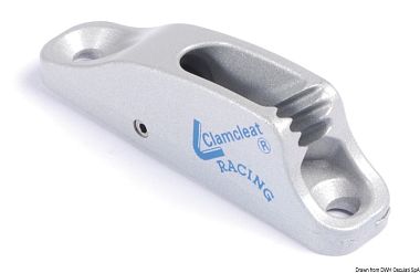 Стопор щелевой из алюминия Clamcleat CL230 3-6 мм (арт. 56.230.00)