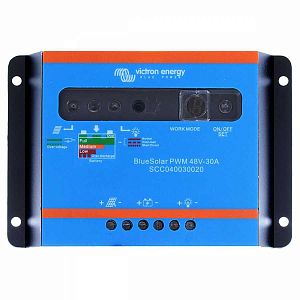 Контроллеры солнечной батареи Victron Energy BlueSolar PWM-Light 48V-30A (арт. SCC040030020)