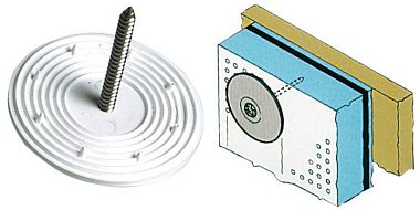 Пресс-шайба пластиковая с насечкой (40 шт) (арт. 65.098.40)
