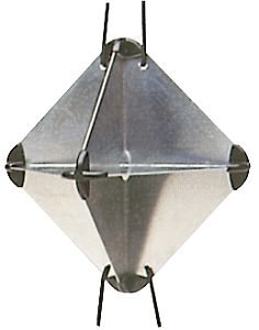 Отражатель из анодированного алюминия Radar 340 x 340 x 470 мм