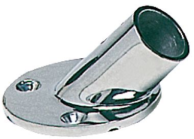 Крепление к рулевой стойке с круглым основанием 45° 22 мм