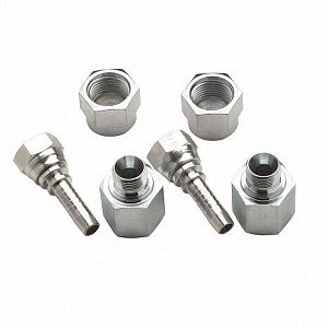 Соединительные фитинги Vetus для двойного топливного фильтра 10 мм, прямые (арт. FFD1000)