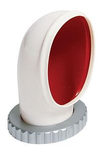 Головка вентиляционная Vetus Ø75 мм с пластиковым фланцем и накидной гайкой (арт. LIBEC)