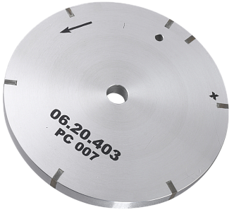 Триггерный диск 6+1, 125 мм с металлическими вставками