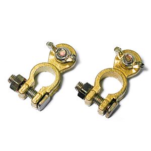 Клемма аккумулятора из цинкового сплава с латунным покрытием (арт.SF50625-3)