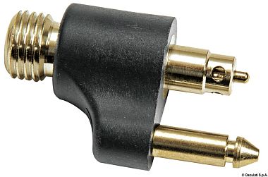 Разъем Yamaha со стороны бака, штекер 1/4"-18 NPSM