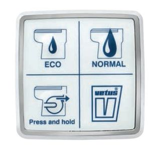 Control panel toilet WCP/WCS-L/SMTO/HATO type 2 (арт. SET0137)