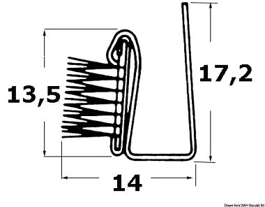 Направляющая с защитой от сквозняков